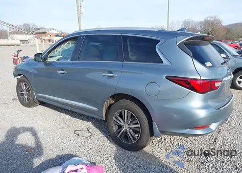 2017 Infiniti Qx60 from USA, damaged, VIN 5N1DL0MM5HC549527